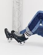 Converse Black Western Sasha Hi Sneakers