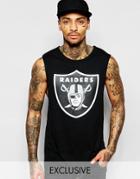 Majestic Raiders Tank With Dropped Armhole - Black