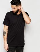 Only & Sons Longline Boxy Skater Fit T-shirt - Black