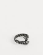 Icon Brand Silver Snake Ring - Silver