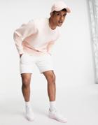 Topman Solar Print Crew Neck Sweater In Pink