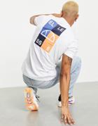 Ellesse T-shirt With Back Print In White
