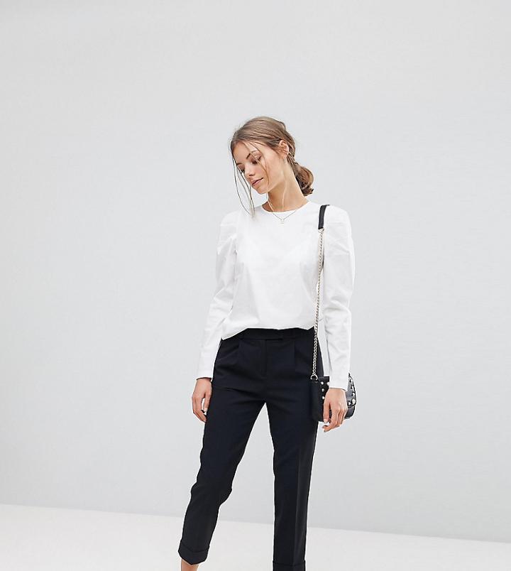 Esprit Tailored Pants Crop High Waist