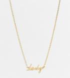 Daisy Street Exclusive Lucky Necklace In Gold