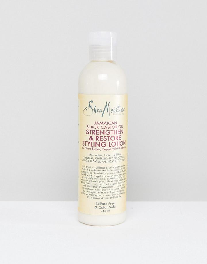 Shea Moisture Jamaican Black Castor Oil Strengthen & Restore Styling Lotion - Clear