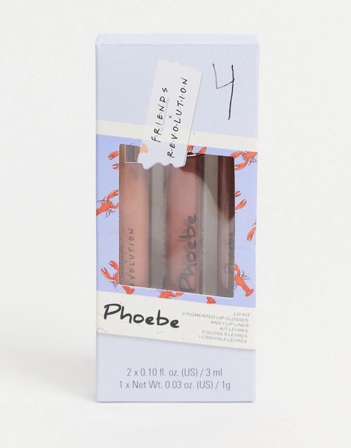 Revolution X Friends Phoebe Lip Kit-no Color