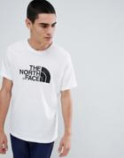 The North Face Easy T-shirt In White - White