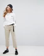 Rvca Relaxed Boyfriend Chino - Gray
