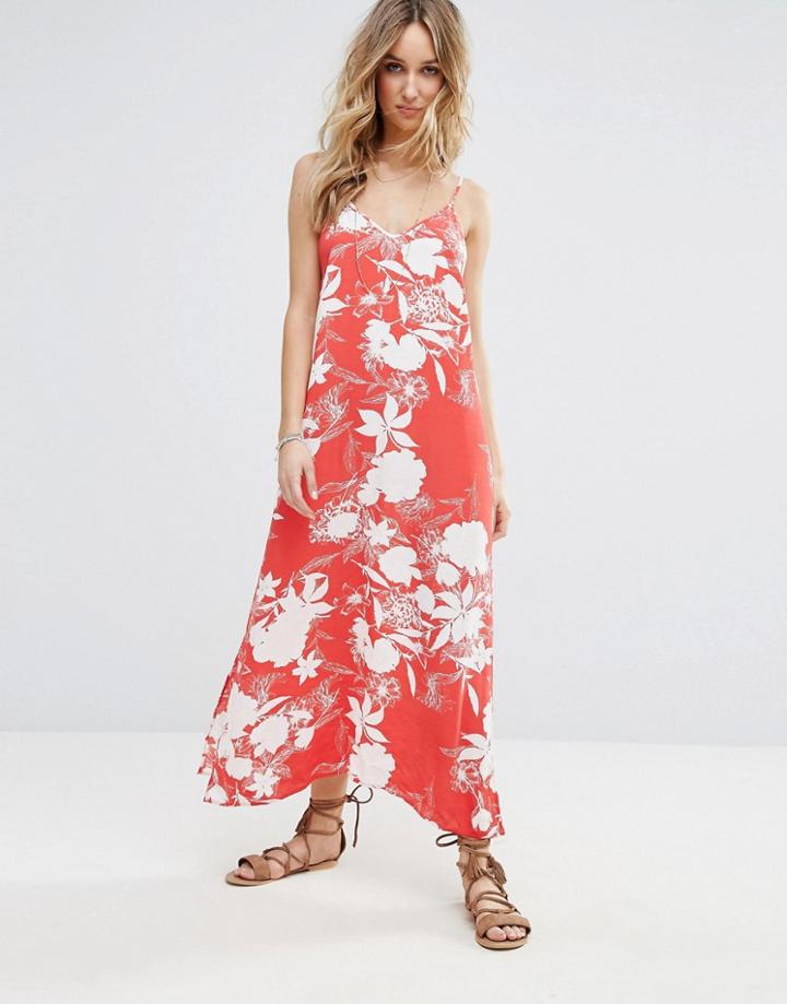 Vila Floral Printed Maxi Cami Dress - Multi