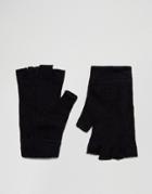 Asos Fingerless Gloves - Black