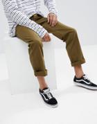 Brixton Fleet Rigid Carpenter Chino In Relaxed Fit - Green