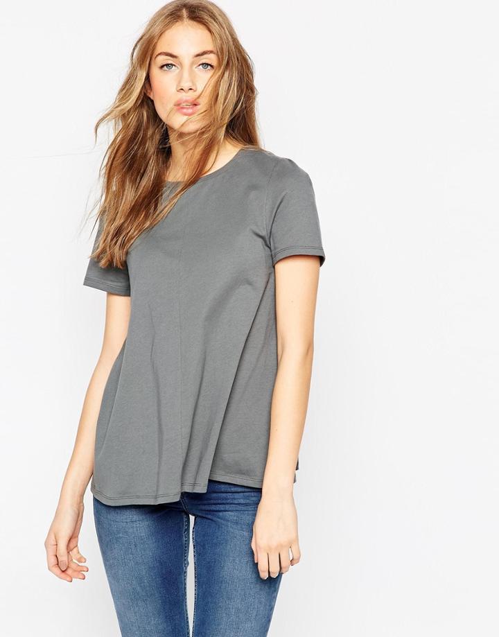 Asos Swing T-shirt - Gray