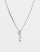 Mister Wild Arrow Necklace In Silver - Silver