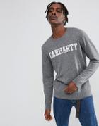 Carhartt Wip College Sweater - Gray