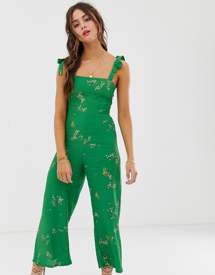 Faithfull Ellsa Jumpsuit-green