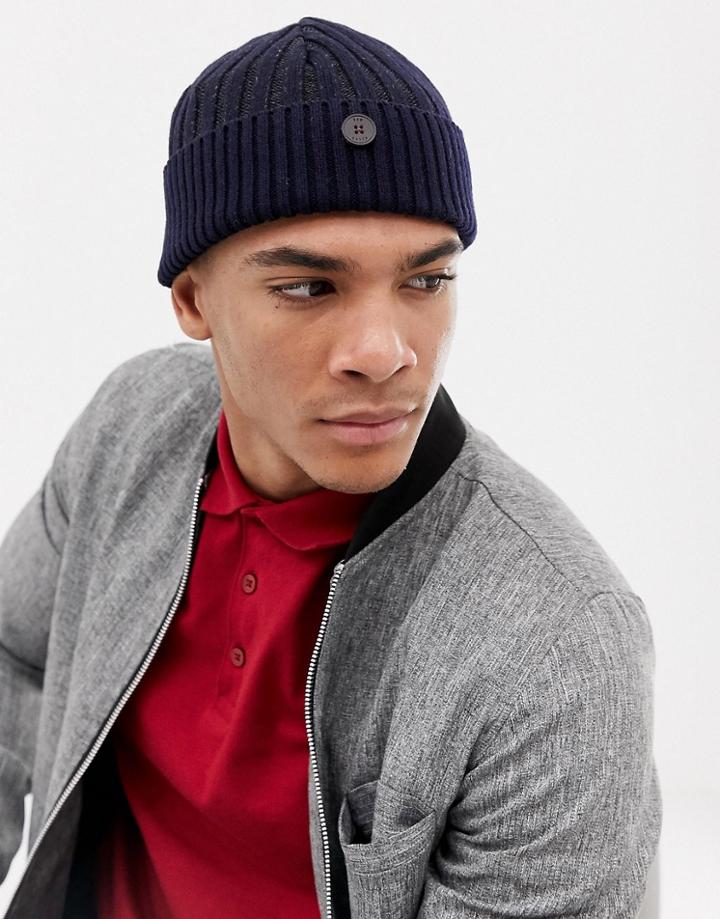Ted Baker Hatpenn Beanie - Navy