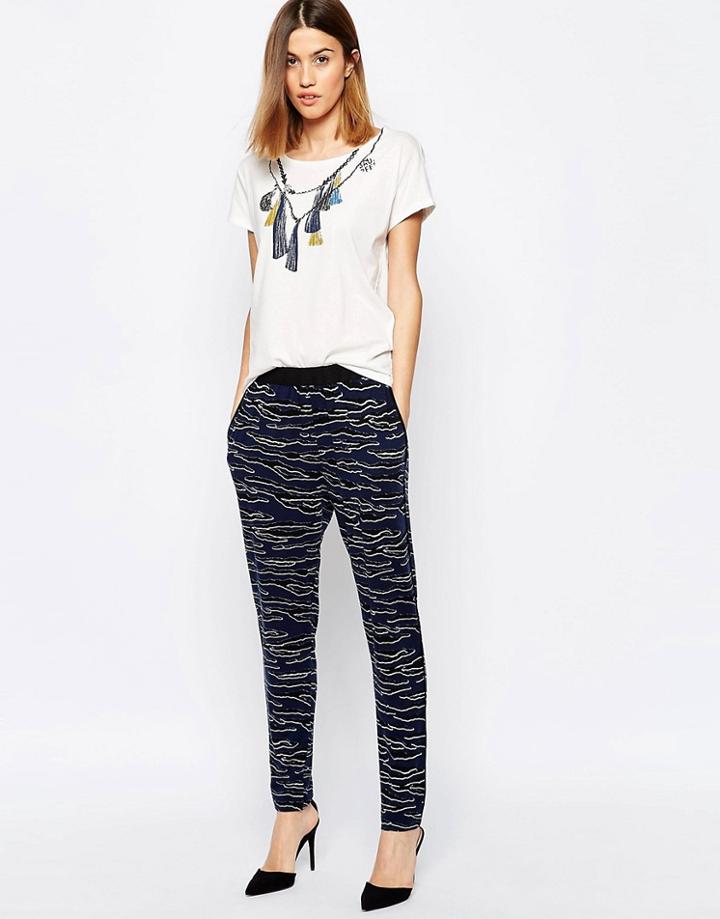 Baum Und Pferdgarten Edria Pants In Tiger Stripe - Multi