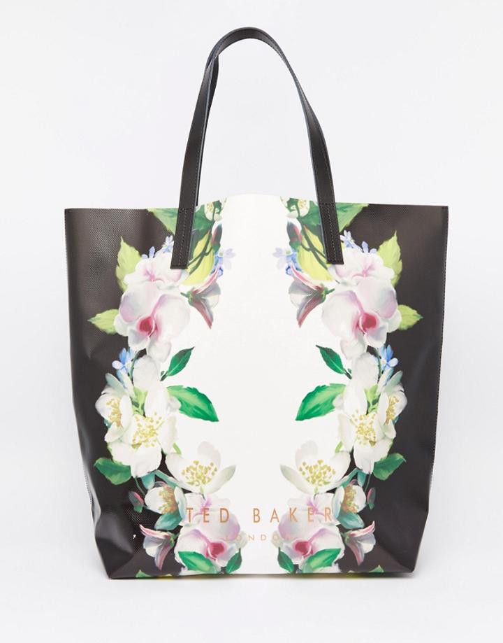 Ted Baker Large Floral Tote Bag - Floral