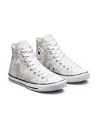 Converse Chuck Taylor All Star Hi Camo Print Sneakers In Desert Sand/white