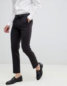 River Island Wedding Skinny Fit Suit Pants In Dark Purple - Purple