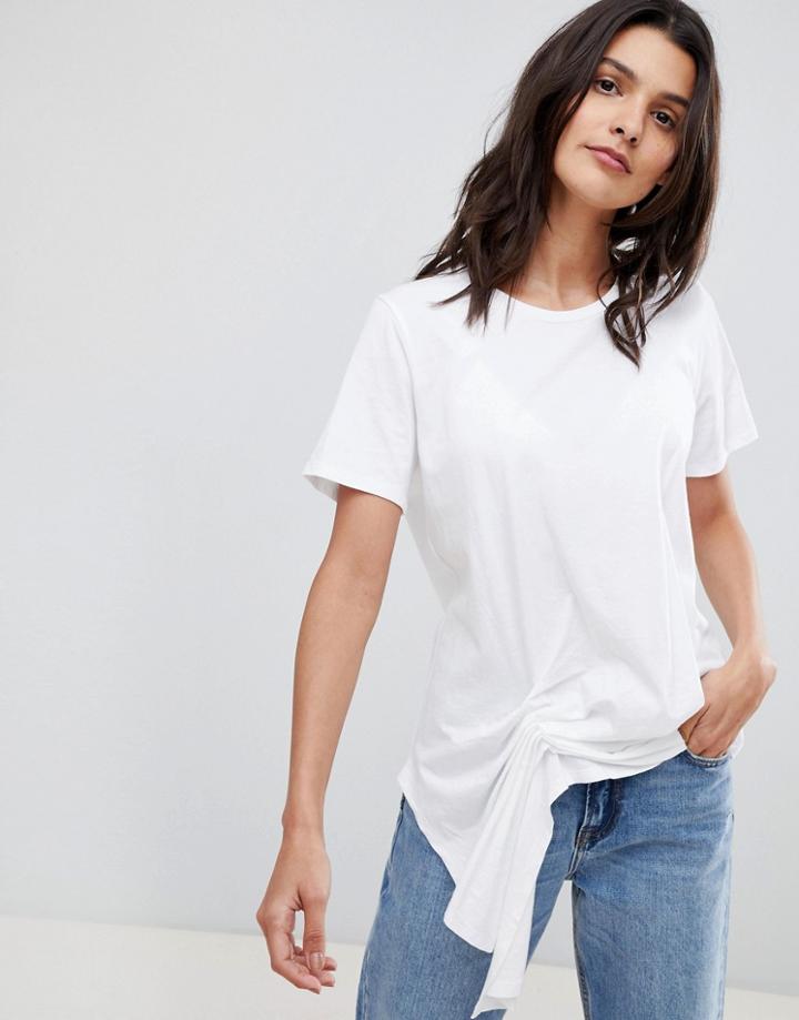 In Wear Preeda Drape T-shirt - White