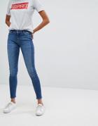 Esprit Two Tone Skinny Jeans - Blue