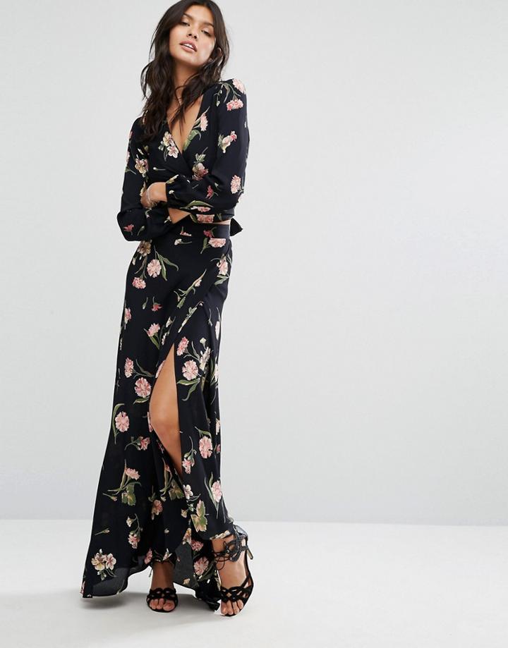 Flynn Skye Floral Maxi Skirt - Multi