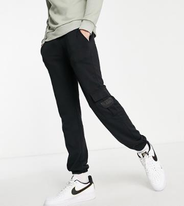 Avant Garde Tall Patch Sweatpants In Black