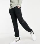 Avant Garde Tall Patch Sweatpants In Black