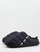 Puma Scuff Slippers In Black