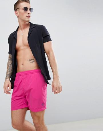 Henri Lloyd Brixham Swim Shorts In Pink - Pink