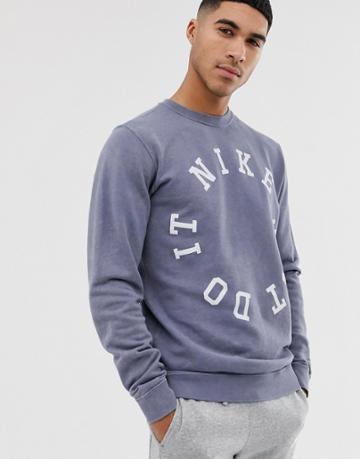 Nike Re-issue Track Top In Navy