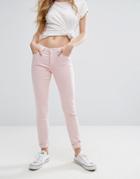 Lee Scarlett Mid Rise Skinny Jeans - Pink