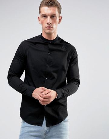 Just Junkies Base Raglan Sleeve Shirt - Black