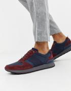 Ted Baker Jaymz Runner Sneakers In Navy - Blue