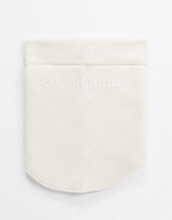 Columbia Csc Ii Fleece Neck Gaiter In White