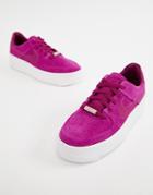 Nike Air Force 1 Sage Low Sneakers In Berry-purple