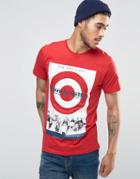 Lambretta Retro Scooter T-shirt - Red