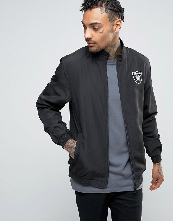 New Era Raiders Track Jacket - Black