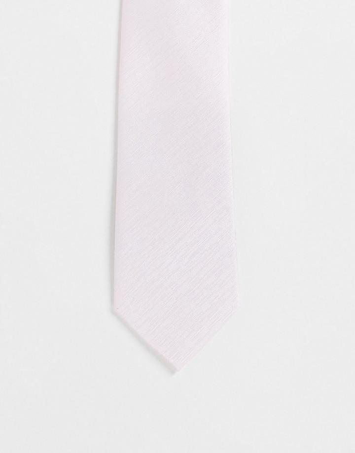 French Connection Plain Tie In Pink