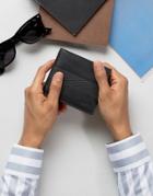 Boss Orange By Hugo Boss Leather Future Wallet Black - Black