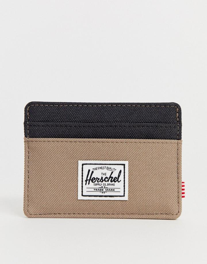 Herschel Supply Co Charlie Rfid Card Holder In Color Block-multi