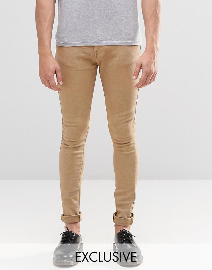 Liquor & Poker Super Skinny Jeans Stone - Stone