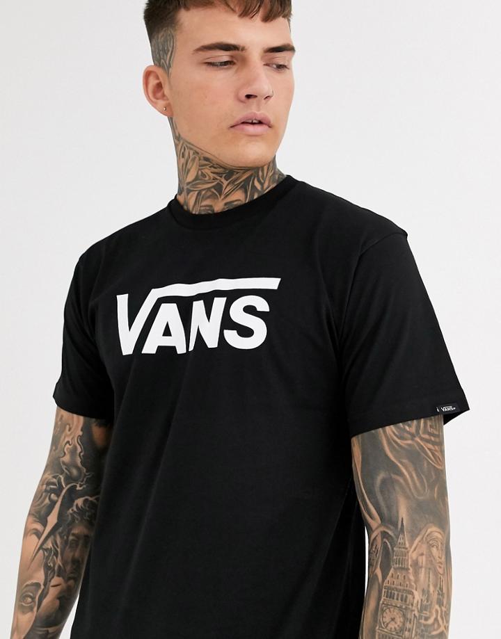 Vans Classic T-shirt In Black