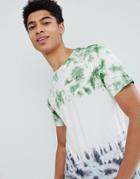 Only & Sons Tie Dye T-shirt - White