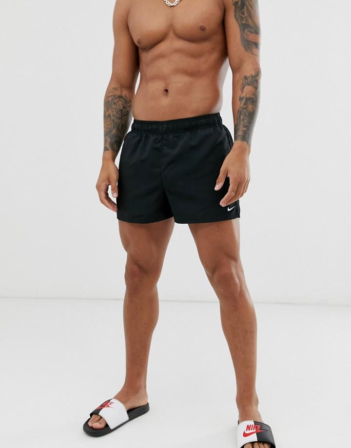 Nike Swim Super Short Swim Shorts In Black