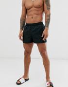 Nike Swim Super Short Swim Shorts In Black