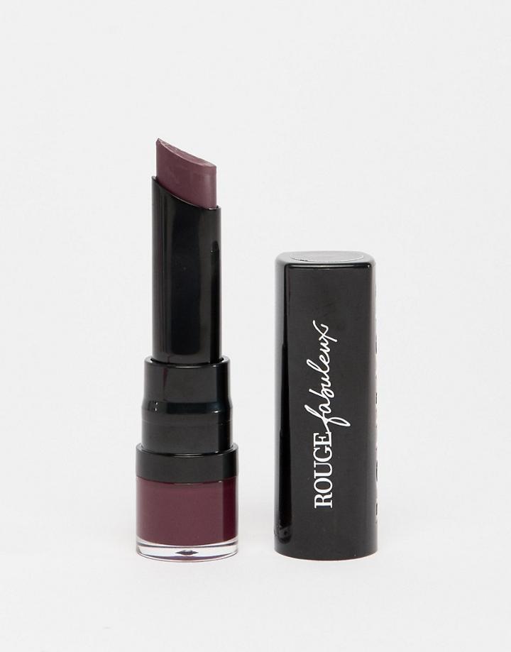 Bourjois Rouge Fabuleux Lipstick Plum Plum Pidou - Pink