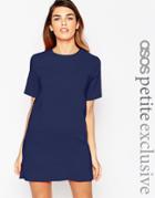 Asos Petite Shift Dress With Pockets - Pink