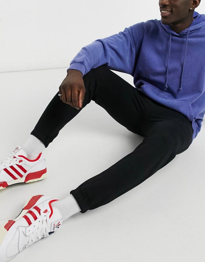 Bershka Loose Fit Sweatpants In Black